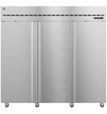 Hoshizaki F3A-FS 79.03 cu ft 3-Section Full Stainless Steel Door Reach-In Freezer
