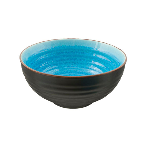 Round Bowl, Blue 6.5"Dx3"H