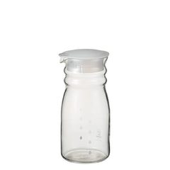 HARIO Free Pot Glass Pitcher 700ml/1300ml, White