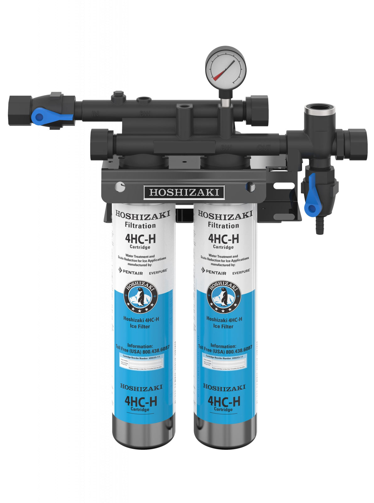 Hoshizaki H9320-52 Twin Water Filter System with Manifold & Cartridge
