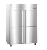 Hoshizaki HC2A-HS-HS 52.1 Cu. Ft. Half Stainless Door Pass-Thru Heated Holding Cabinet