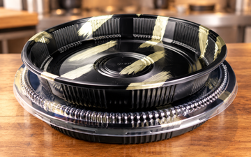 HP-63 tray in a restaurant counter setting