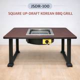 JSDR-100 Square Up-Draft Korean BBQ Grill