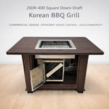 JSDR-400 Square Downdraft Grill/Roaster