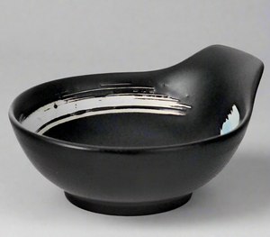 Porcelain Tempura Sauce Bowl W/Handle, 5"Dx1.5"H