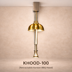 K-Hood 100 Genuine Retractable Korean BBQ Hood