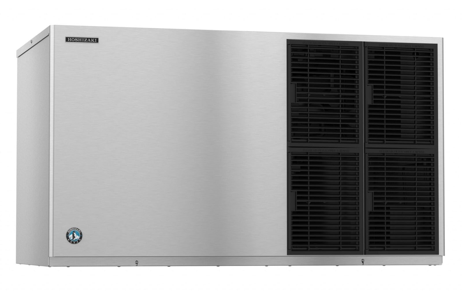 Hoshizaki KM-1601SAJ3 1513 lb/Day Air-Cooled Stackable Crescent Ice Machine - 3 Phase