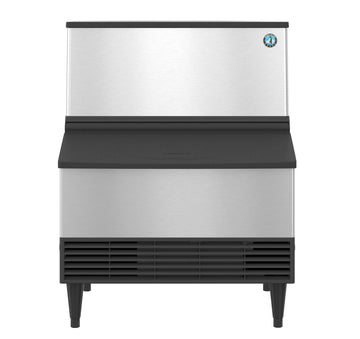 Hoshizaki KM-301BWJ water-cooled crescent ice machine with built-in storage bin