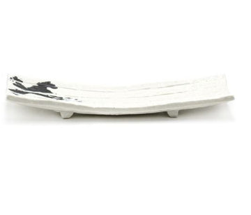 PLATE WHT 12.75"x4"x1.75H