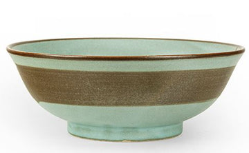 7.5" D x 3"H Porcelain Noodle Bowl, Titan Matte