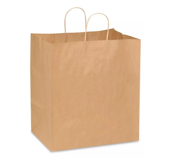 Brown Kraft Paper Bag 14x10x15