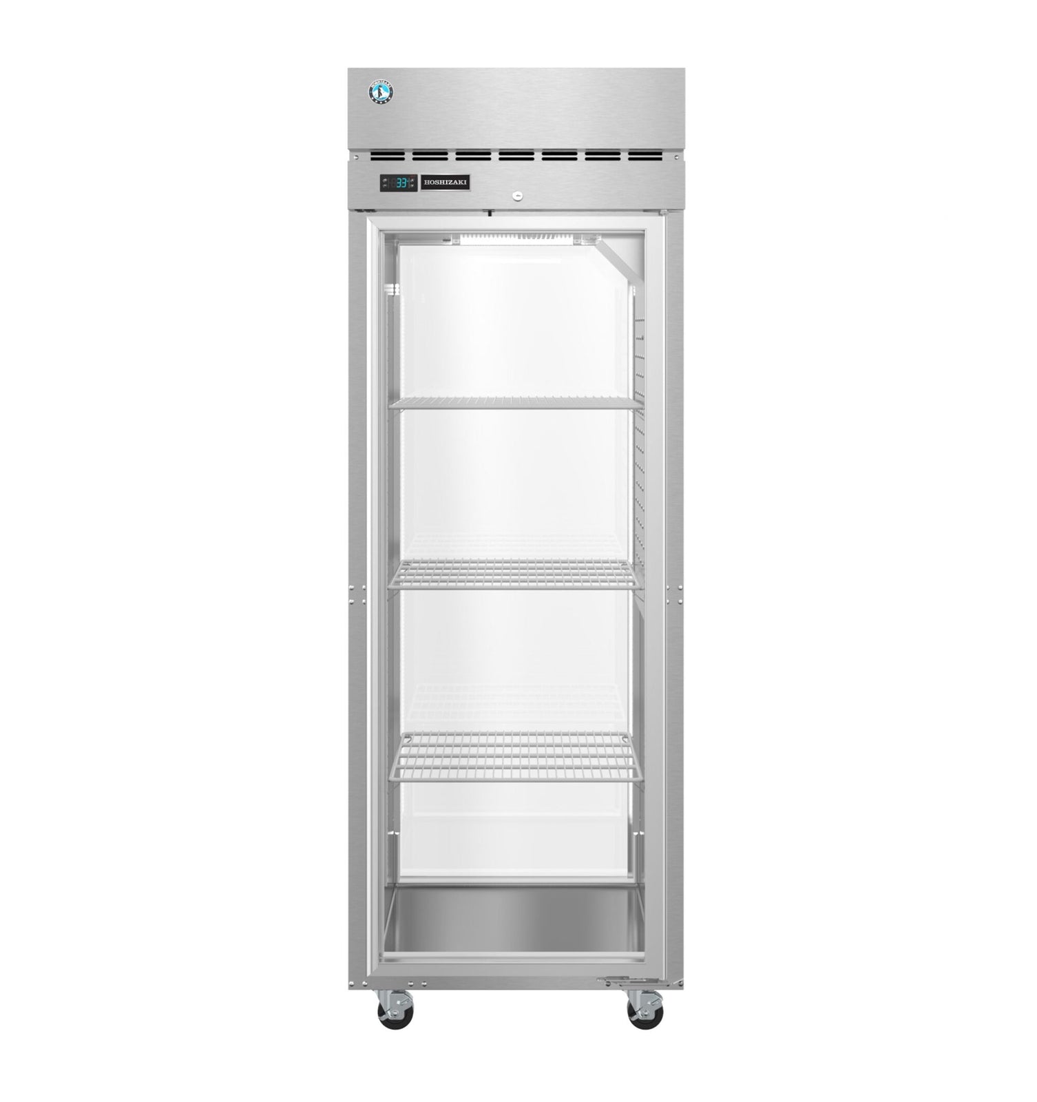 Hoshizaki PT1A-FG-FG 27.5" Full Glass Door Pass-Thru Refrigerator
