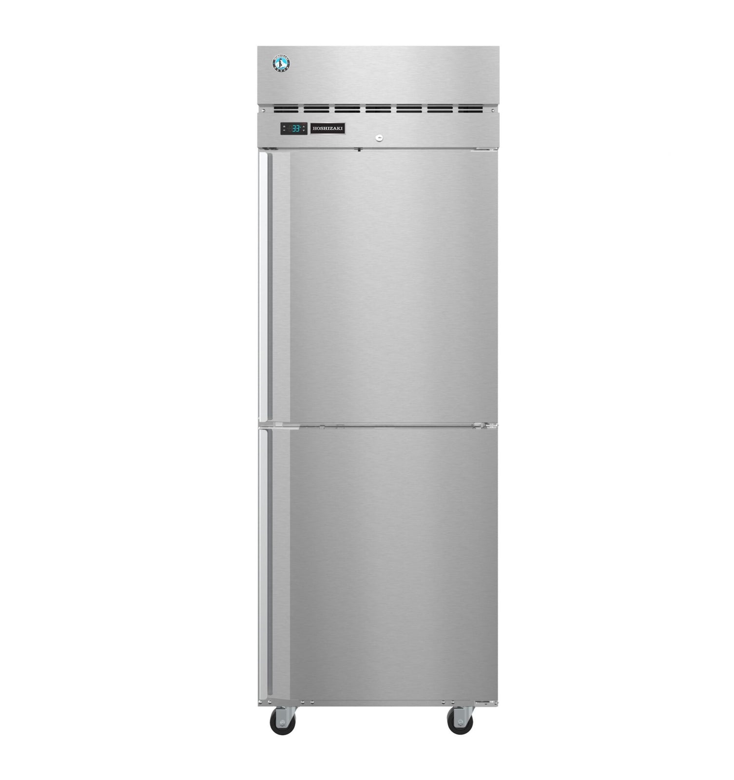 Hoshizaki PT1A-HS-HS 27.5" Half Stainless Door Pass-Thru Refrigerator