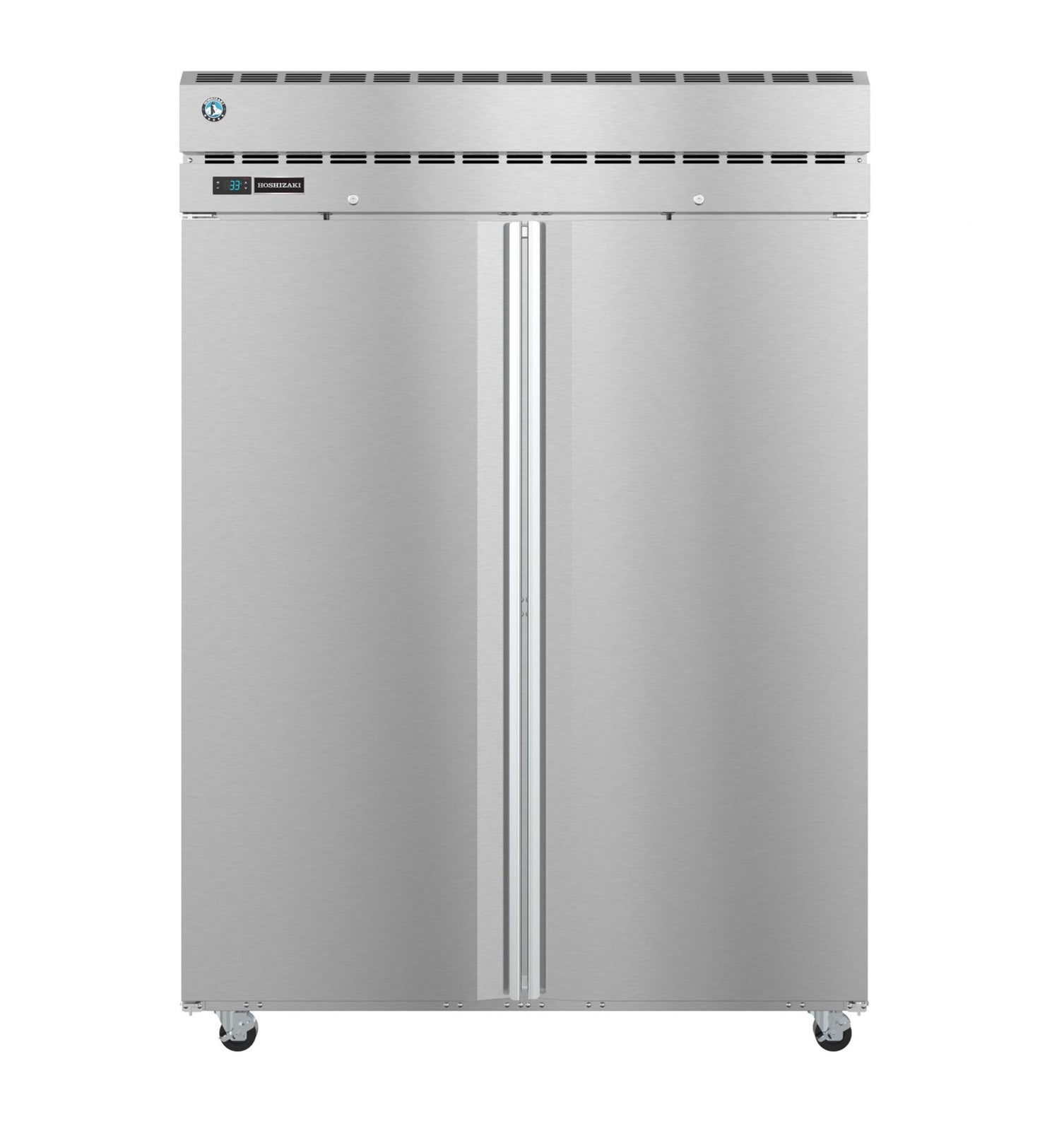 Hoshizaki PT2A-FS-FS 55" Full Stainless Door Pass-Thru Refrigerator
