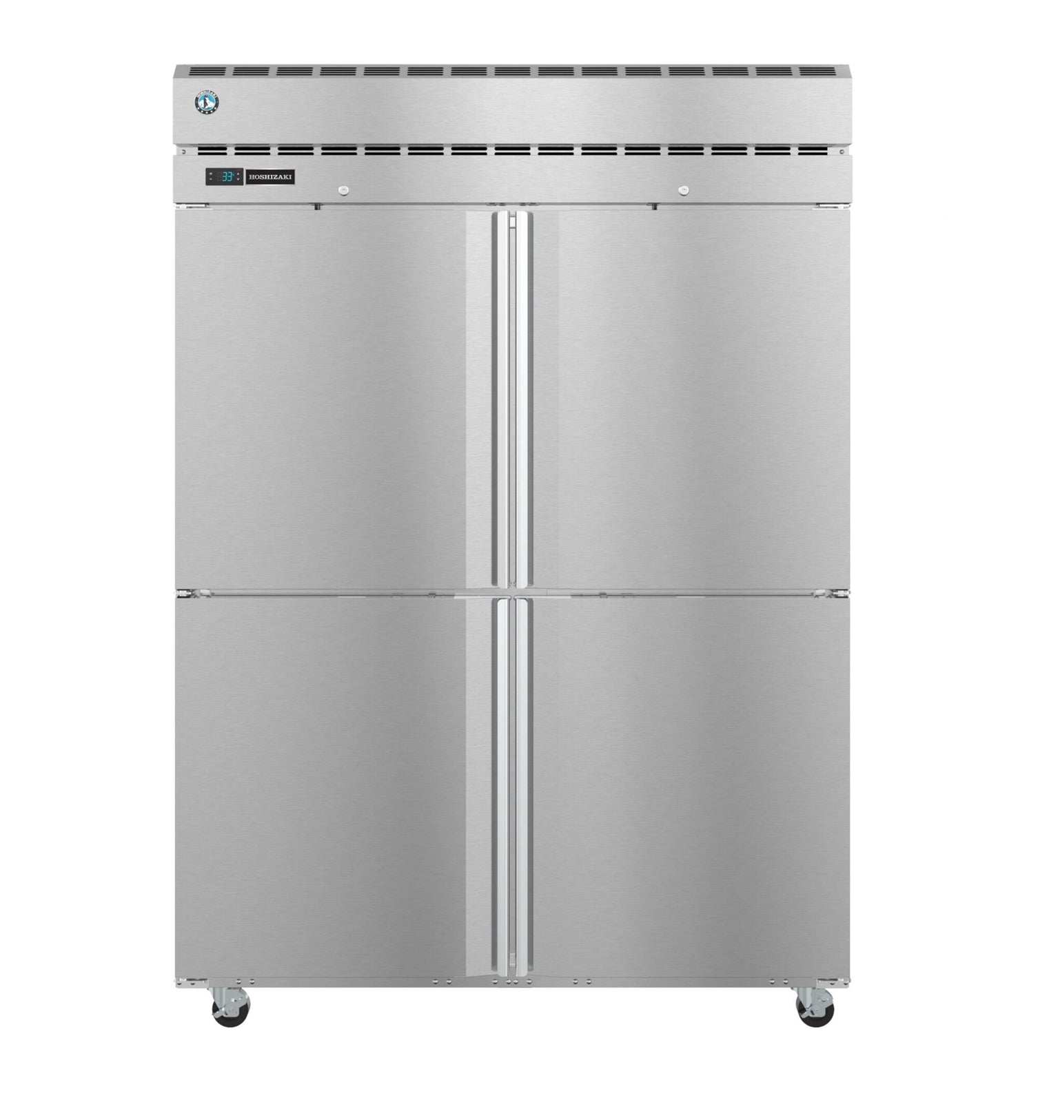 Hoshizaki PT2A-HS-HS 55" Half Stainless Door Pass-Thru Refrigerator