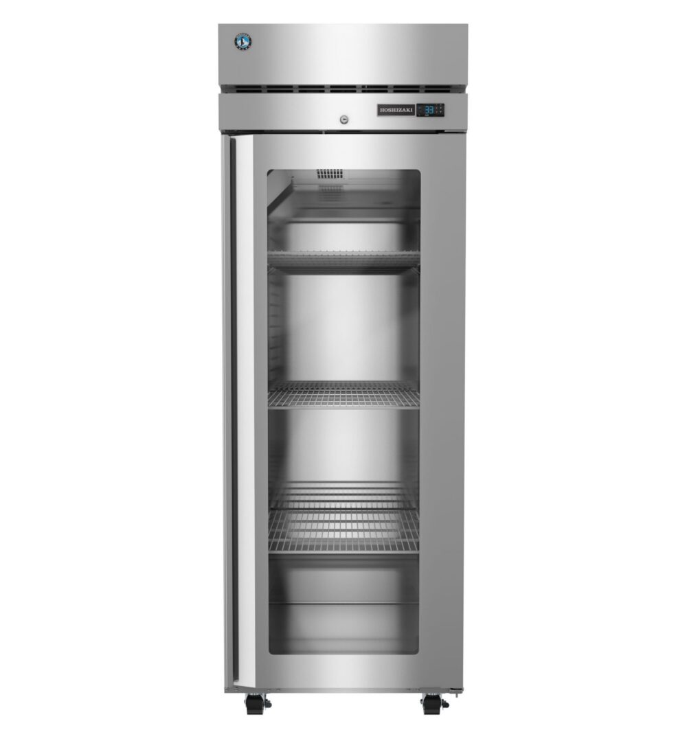 Hoshizaki R1A-FGE 23.1 cu ft 1-Section Full Glass Door Reach-In Refrigerator