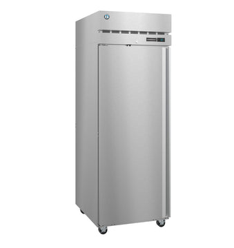 Hoshizaki R1A-FSL 23.1 cu. ft. Stainless Steel 1-Section Reach-In Refrigerator with 1 Full-Height Door - Left Hinge