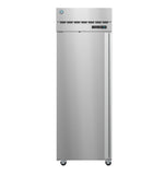 Hoshizaki R1A-FSL 23.1 cu. ft. Stainless Steel 1-Section Reach-In Refrigerator with 1 Full-Height Door - Left Hinge