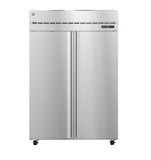 Hoshizaki R2A-FSN 47.11 cu ft 2-Section Full Stainless Steel Door Reach-In Refrigerator