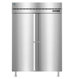 Hoshizaki R2A-FSP 55" Stainless Steel Tamper-Proof Two-Section Solid-Door Reach-In Refrigerator