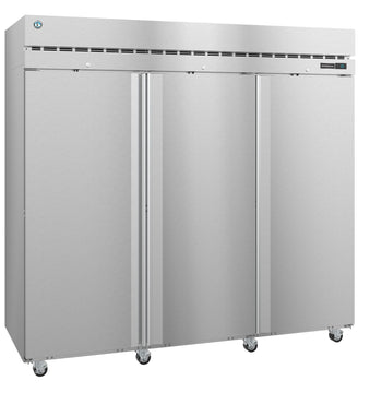 Hoshizaki R3A-FS 79.03 cu. ft. Stainless Steel 3-Section Reach-In Refrigerator with 3 Full-Height Doors