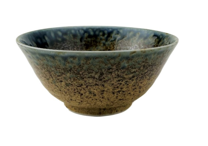 Porcelain Bowl 5 3/4", Gold Brown