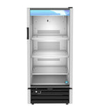 Hoshizaki RM-10-HC 25" Silver Glass Door Merchandiser Refrigerator