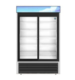 Hoshizaki RM-45-SD-HC 51" Silver Sliding Glass Door Merchandiser Refrigerator