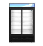 Hoshizaki RM-45-SD-HC-BLK 51" Black Sliding Glass Door Merchandiser Refrigerator