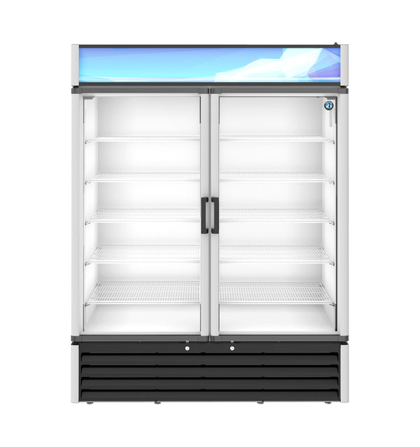 Hoshizaki RM-49-HC 60" Silver Glass Door Merchandiser Refrigerator