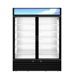 Hoshizaki RM-49-HC-BLK 60" Black Glass Door Merchandiser Refrigerator
