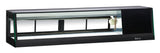 Turbo Air SAS-60R-N refrigerated sushi display case with empty interior and right-side condenser