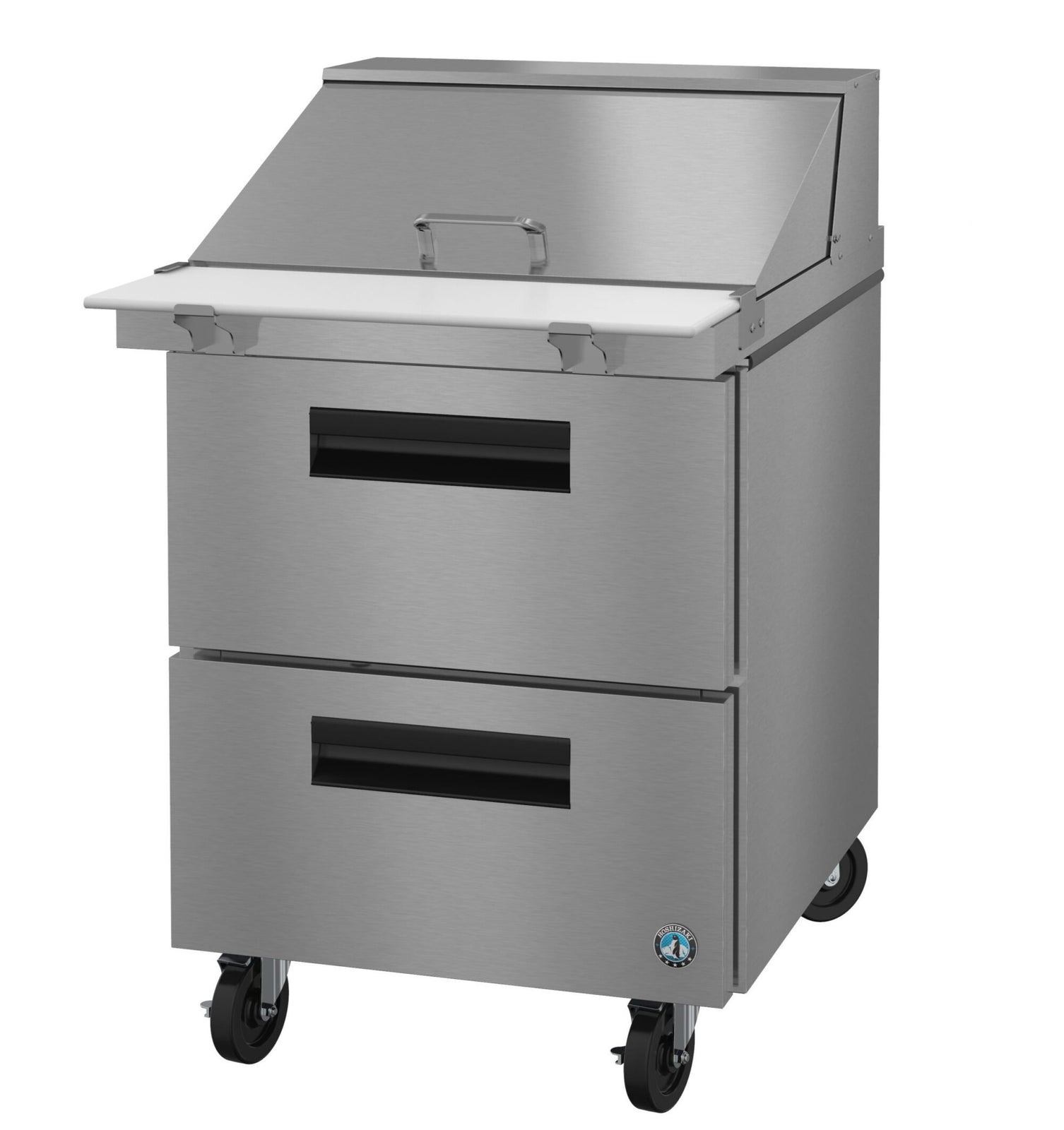 Hoshizaki SR27B-12MD2 27" 12-Pan 2-Drawer Mega Top Prep Refrigerator