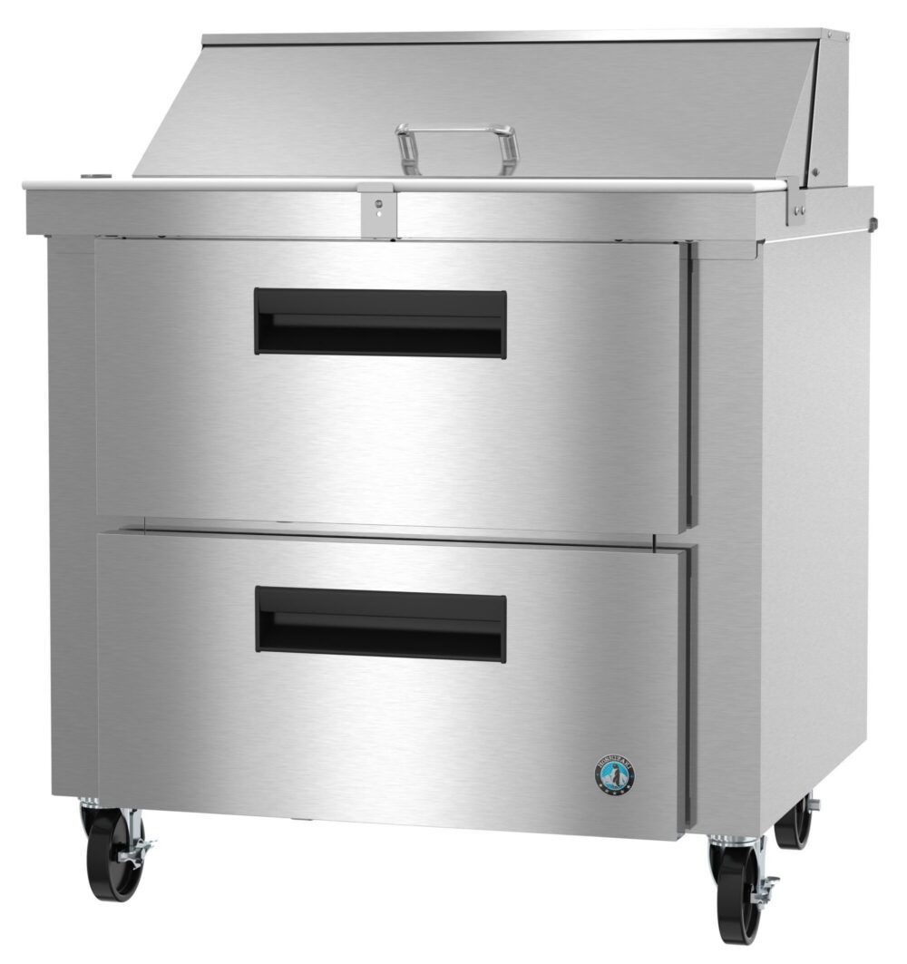 Hoshizaki SR36B-10D2 36" 2-Drawer Sandwich Prep Refrigerator