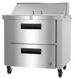 Hoshizaki SR36B-10D2 36" 2-Drawer Sandwich Prep Refrigerator