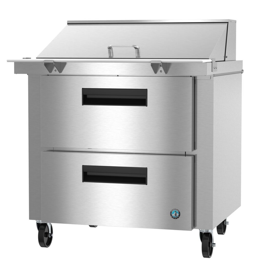 Hoshizaki SR36B-15MD2 36" 2-Drawer Mega Top Prep Refrigerator
