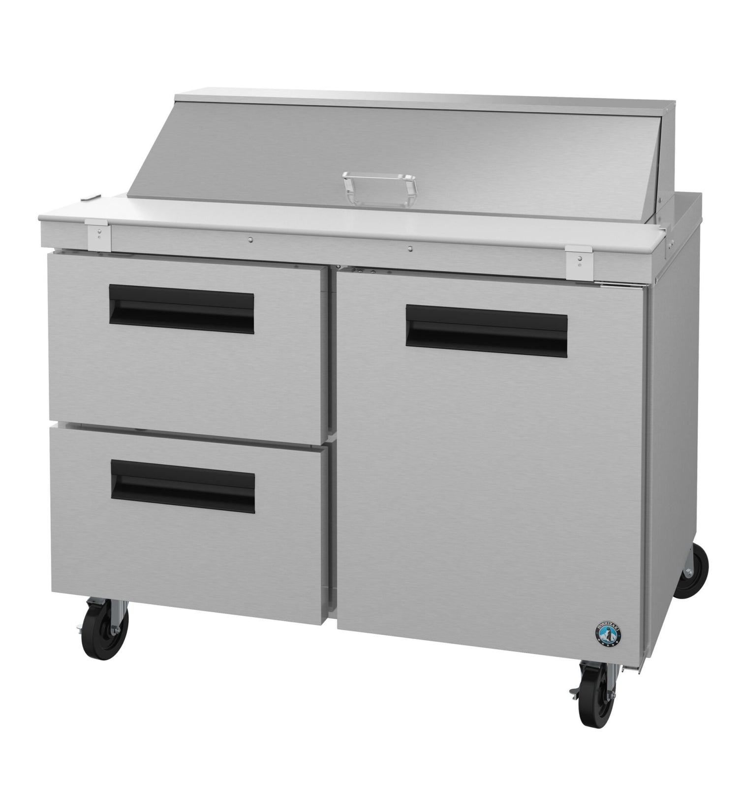 Hoshizaki SR48B-12D2 48" 12-Pan 2-Drawer/1-Door Sandwich Prep Refrigerator