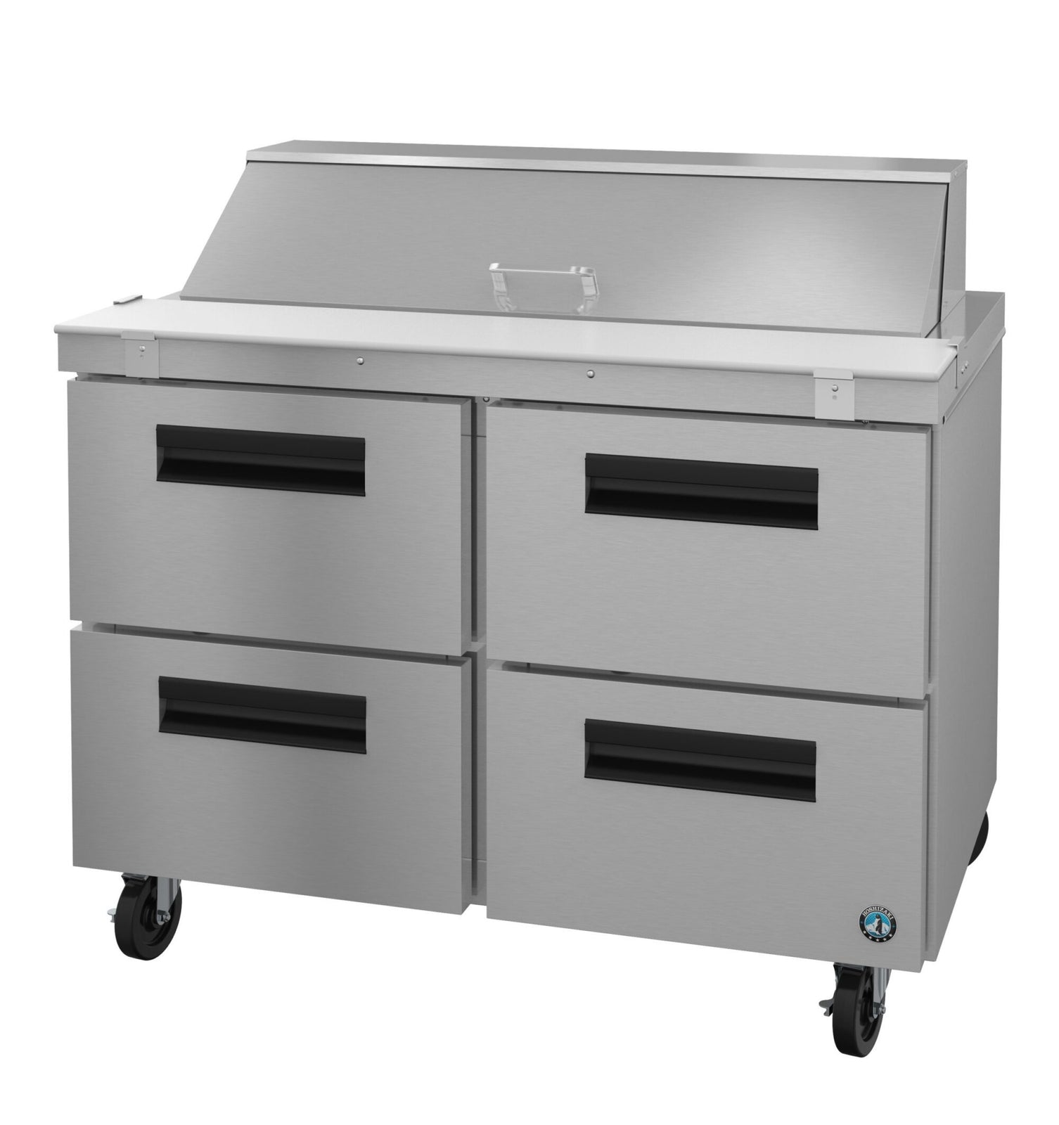 Hoshizaki SR48B-12D4 48" 12-Pan 4-Drawer Sandwich Prep Refrigerator