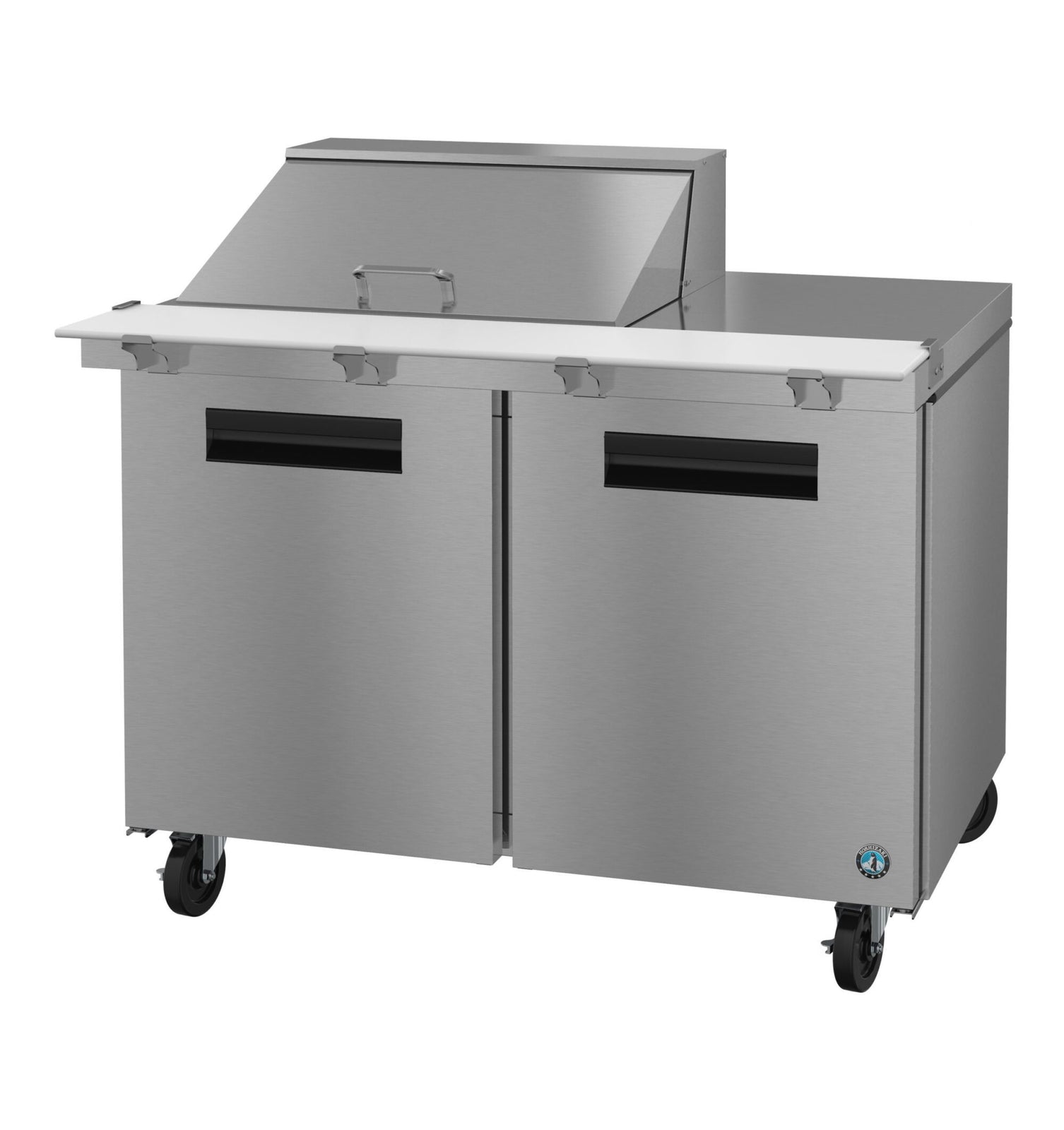 Hoshizaki SR48B-12M 48" 12-Pan Stainless Steel Mega Top Prep Refrigerator