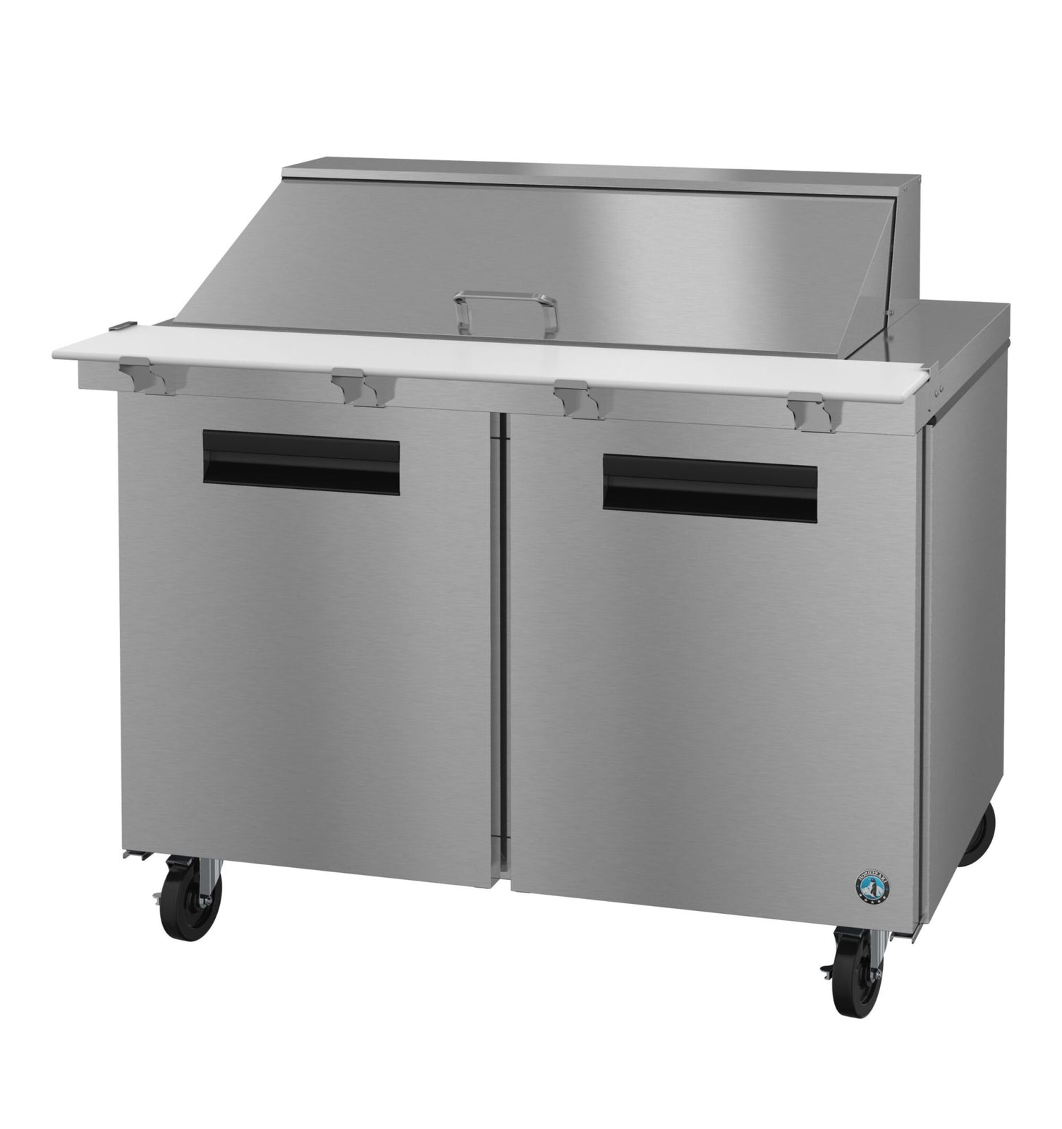 Hoshizaki SR48B-18M 48" 18-Pan Stainless Steel Mega Top Prep Refrigerator