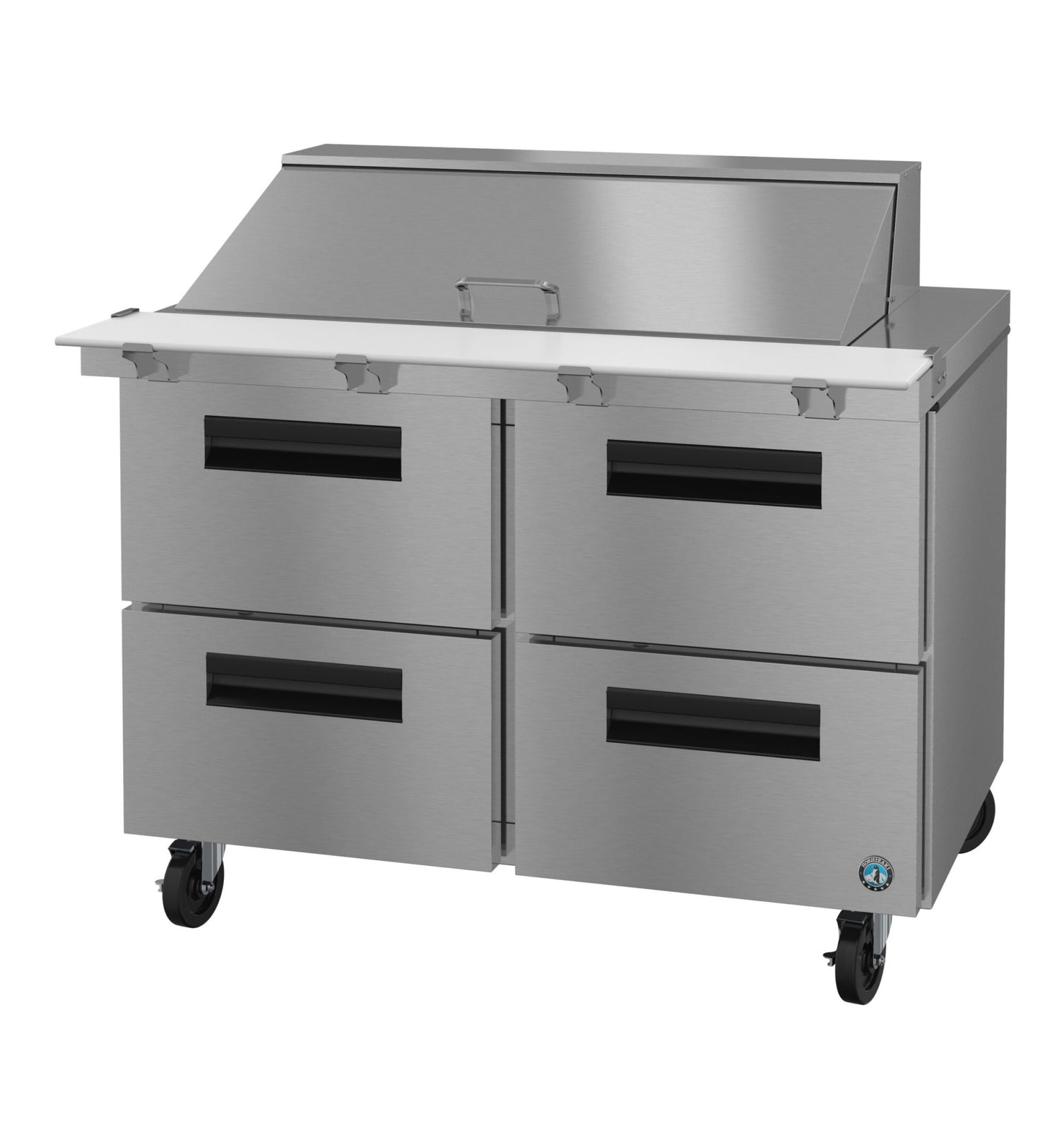 Hoshizaki SR48B-18MD4 48" 18-Pan 4-Drawer Mega Top Prep Refrigerator