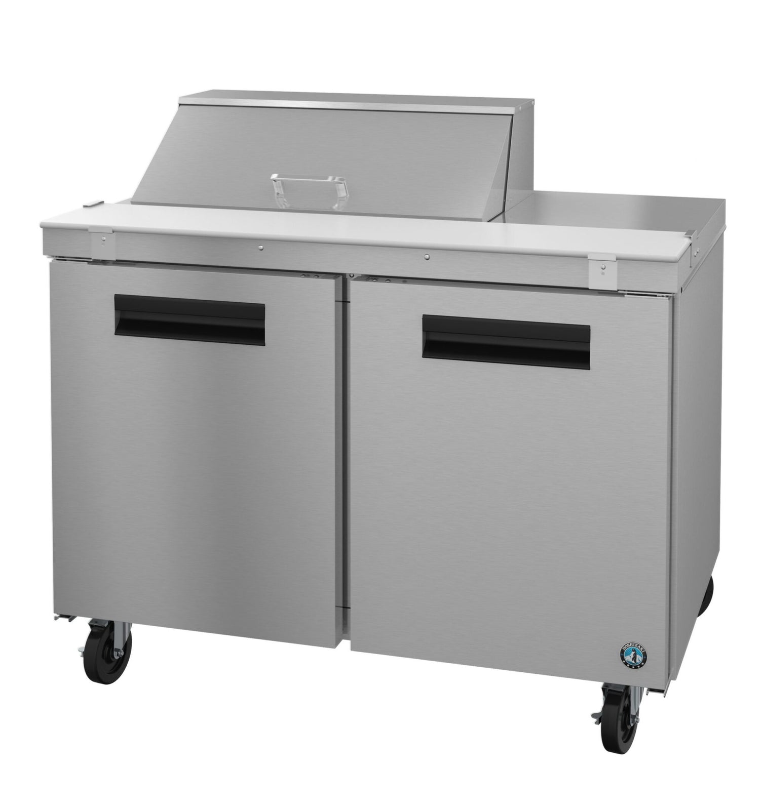 Hoshizaki SR48B-8 48" 8-Pan Stainless Steel Sandwich Prep Refrigerator
