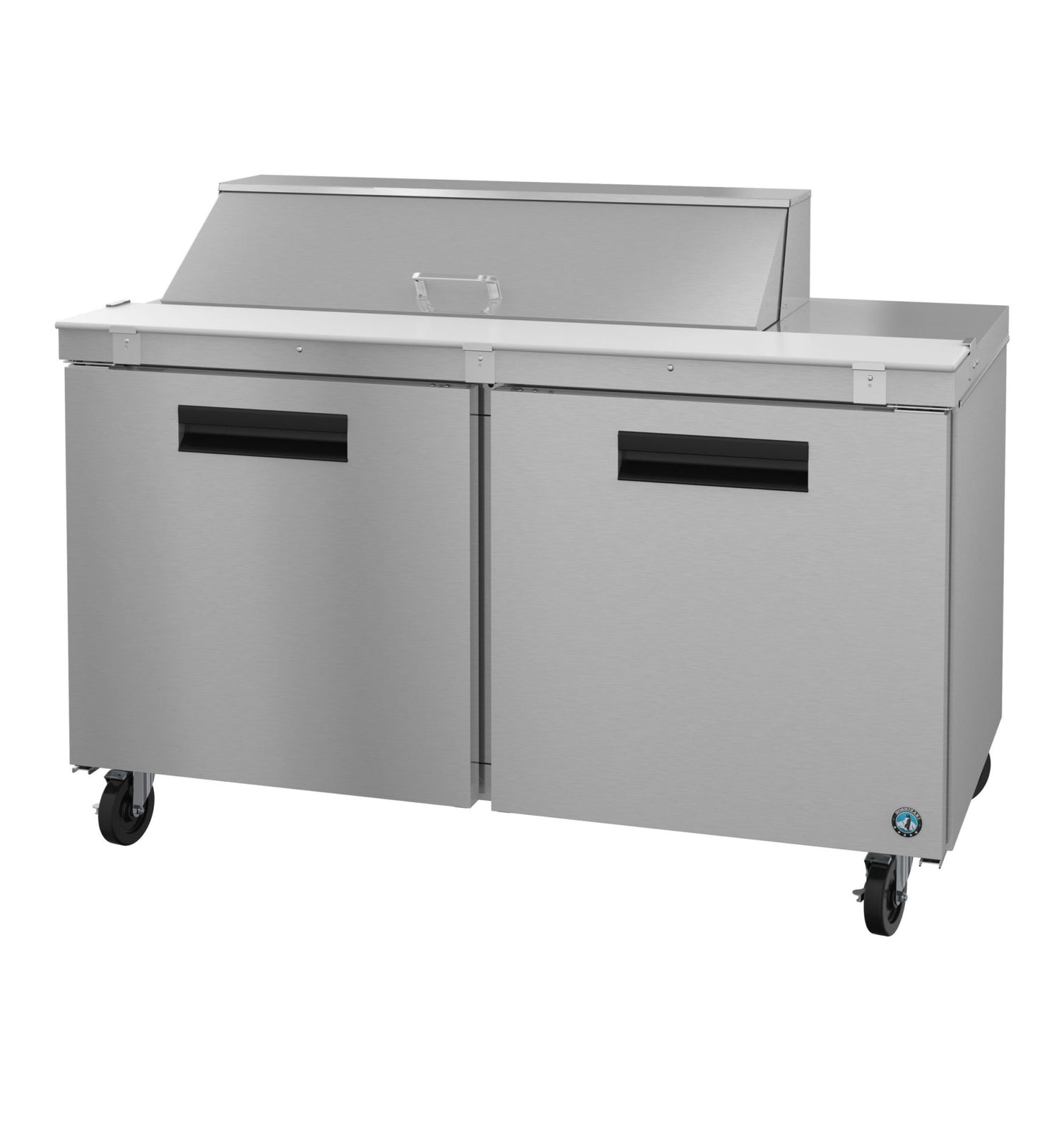 Hoshizaki SR60B-12 60" 12-Pan Stainless Steel Sandwich Prep Refrigerator