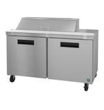 Hoshizaki SR60B-12 60" 12-Pan Stainless Steel Sandwich Prep Refrigerator
