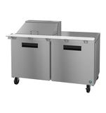 Hoshizaki SR60B-12M 60" 12-Pan Stainless Steel Mega Top Prep Refrigerator
