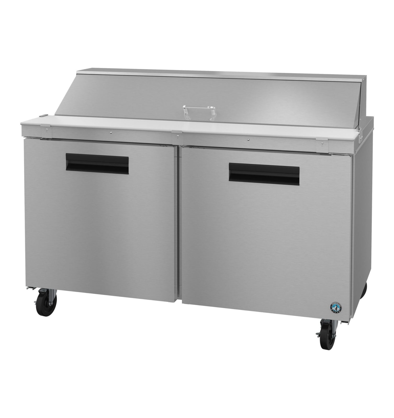 Hoshizaki SR60B-16 60" 16-Pan Stainless Steel Sandwich Prep Refrigerator