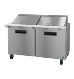 Hoshizaki SR60B-24M 60" 24-Pan Stainless Steel Mega Top Prep Refrigerator