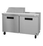 Hoshizaki SR60B-8 60" 8-Pan Stainless Steel Sandwich Prep Refrigerator