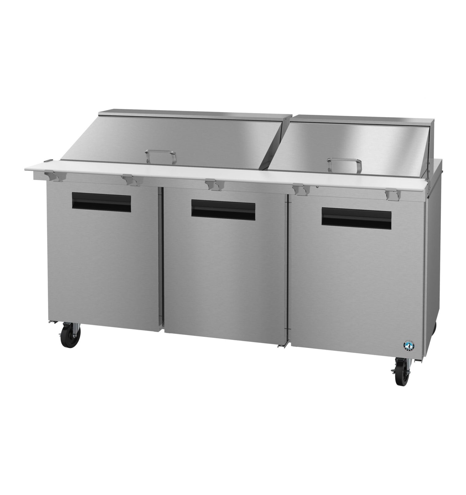 Hoshizaki SR72B-30M 72" 30-Pan Stainless Steel Mega Top Prep Refrigerator