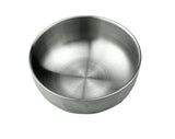 Satin Stainless Steel Dessert Bowl (Vacuum), 5.11"Dx2"H